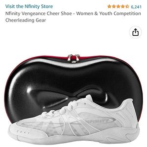Nfinity Vengeance cheer shoes-sz 8 NWT
